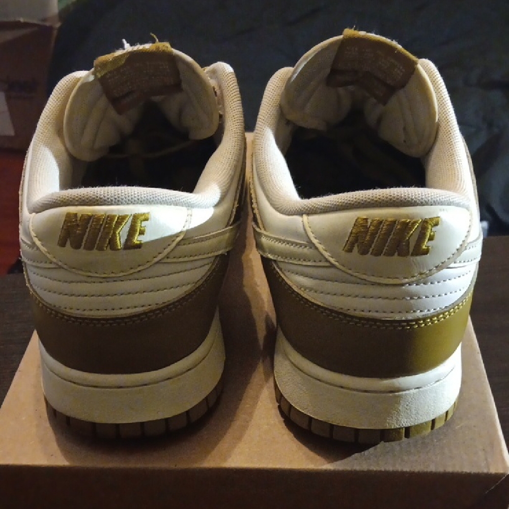 Nike Dunk Low Retro "Bronzine" (2024) Mens SZ 13 EUC - Picture 5 of 9